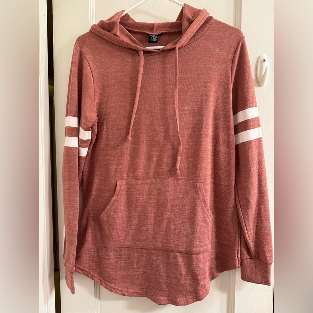 Rue 21 Mauve Varsity Hoodie